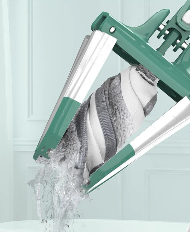 Mop obrotowy bez mycia w zestawie z wiadrem