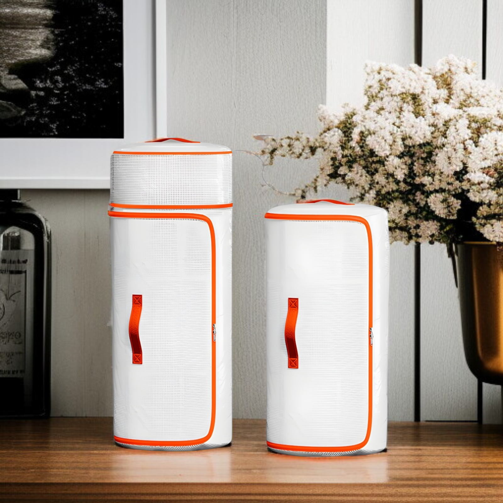 円筒形のPVC衣類キルト収納バッグ防水、防湿、圧縮可能な新しいスタイルの衣類キルト収納アーティファクト