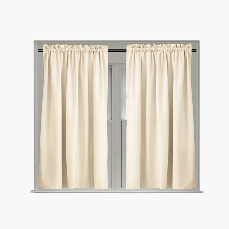 단색 블랙아웃 커튼