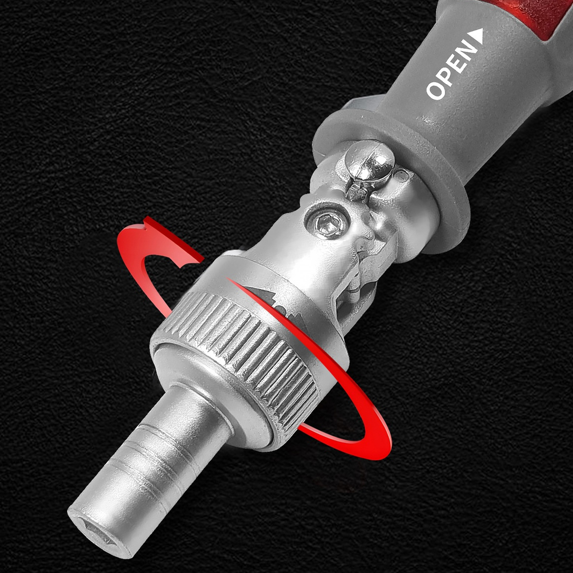 다각 라쳇 드라이버 세트 강자 매화 개추 멀티 드라이버 이형 십자 헤드 드라이버