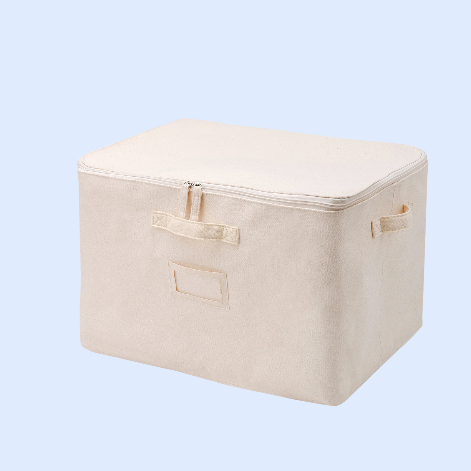 Wabi-sabi cotton clothing storage box