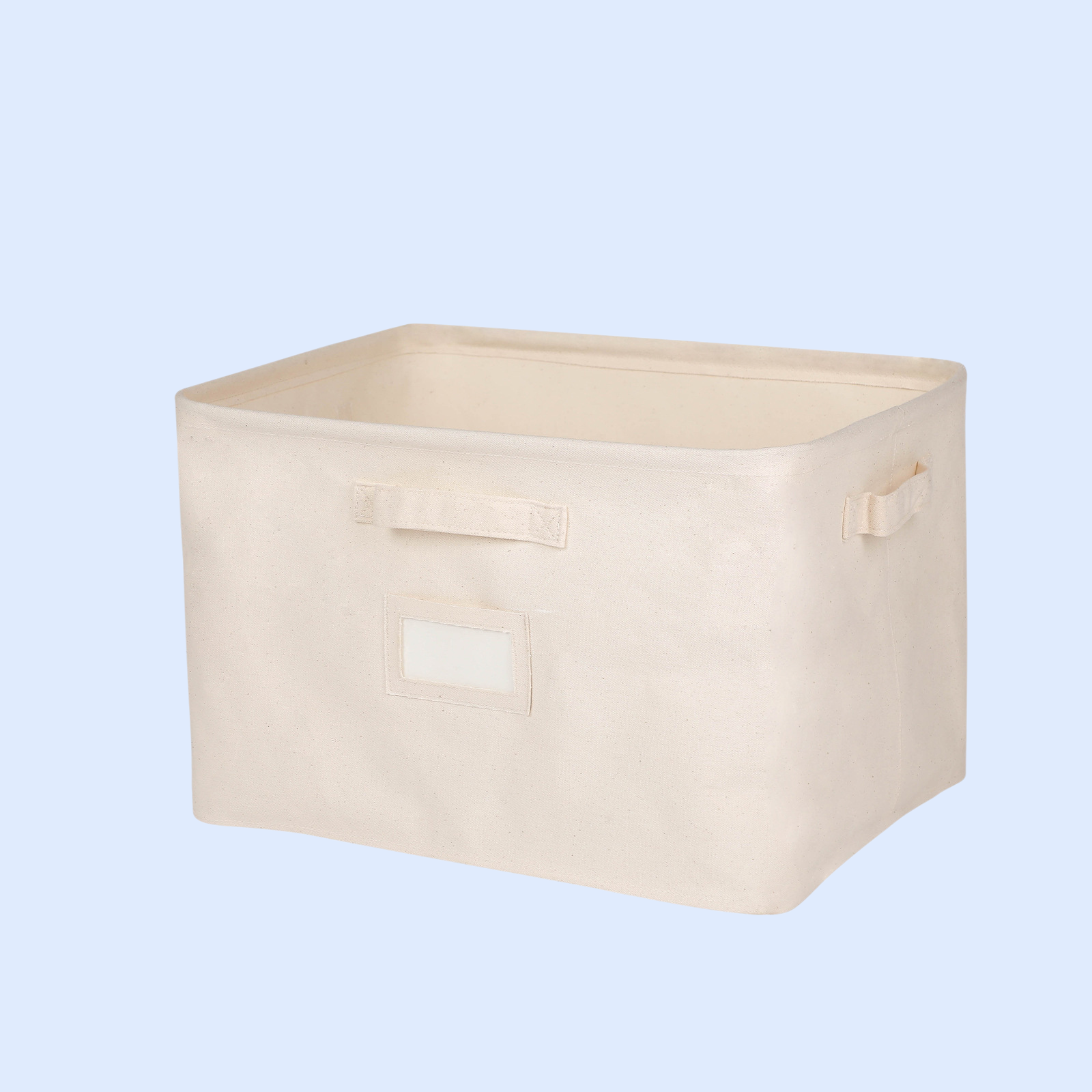 Wabi-sabi cotton clothing storage box