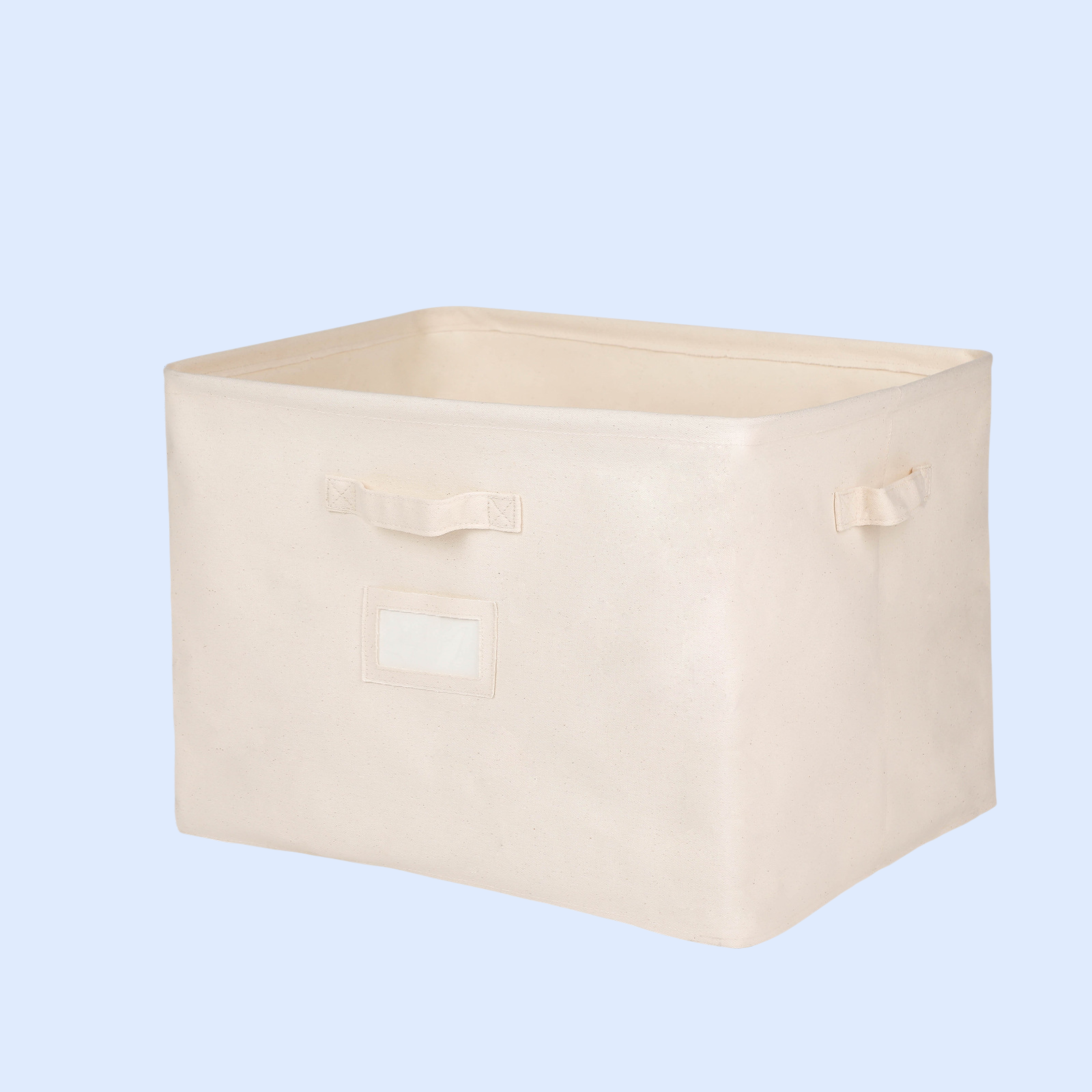 Wabi-sabi cotton clothing storage box