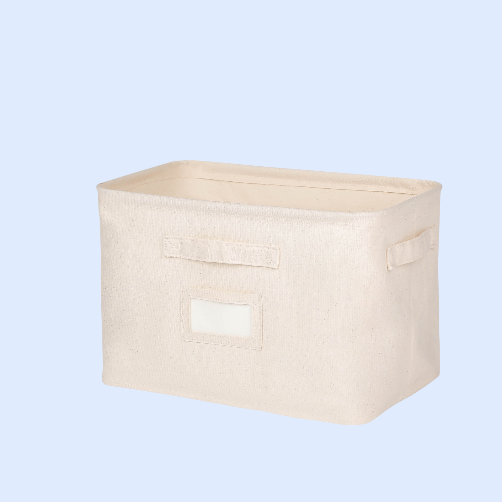 Wabi-sabi cotton clothing storage box