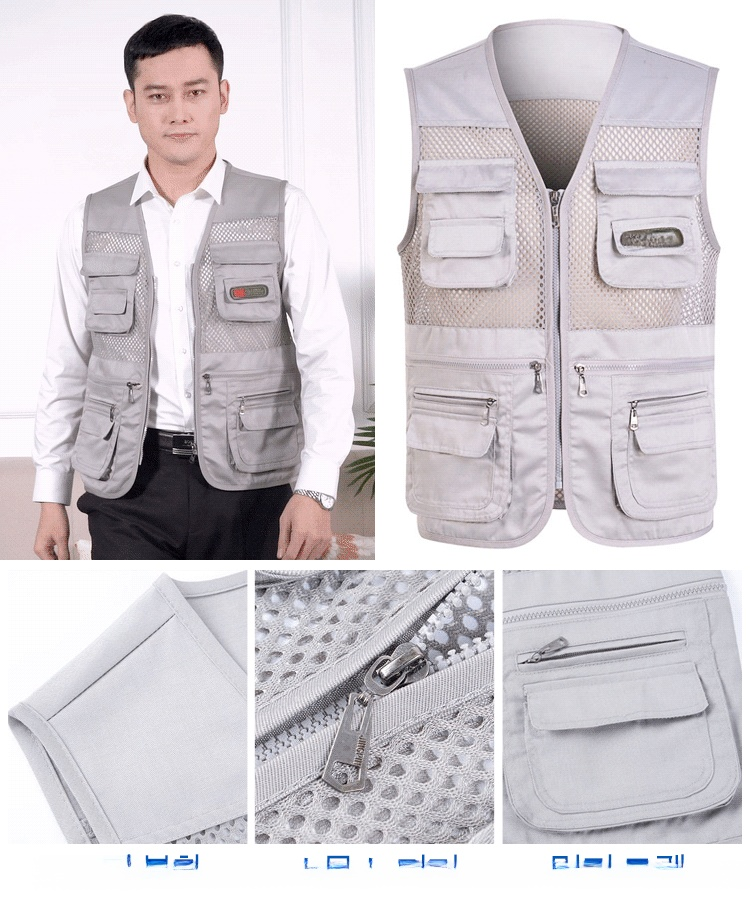 [인기상품] JSXP-캐주얼 멀티포켓 기능성 민소매