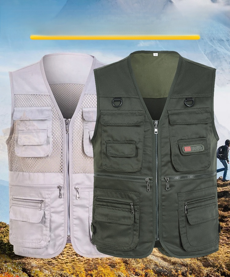 [인기상품] JSXP-캐주얼 멀티포켓 기능성 민소매