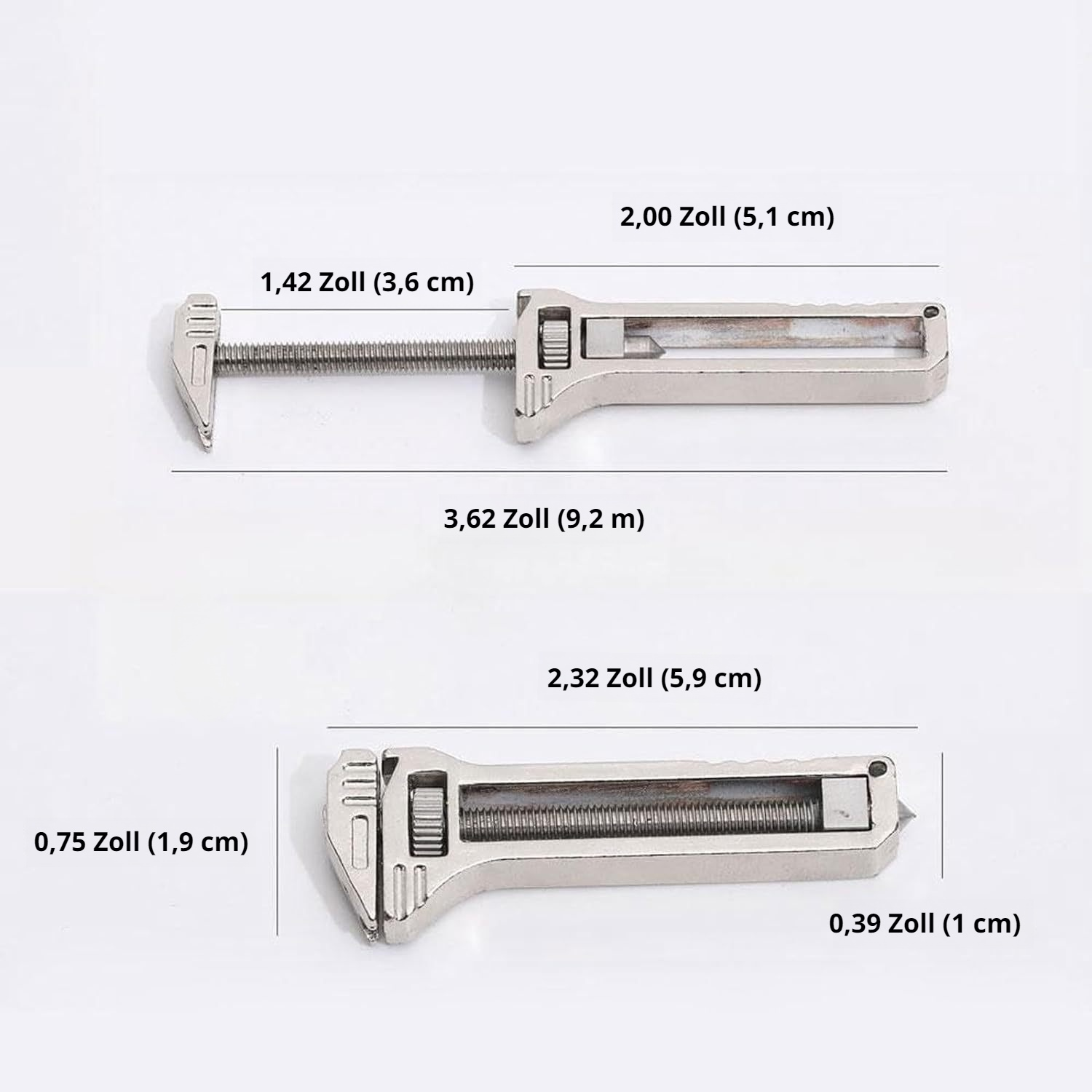 Multifunktionsschlüssel MiniReisetasche Multifunktionsschlüssel Flaschenöffner Rucksack