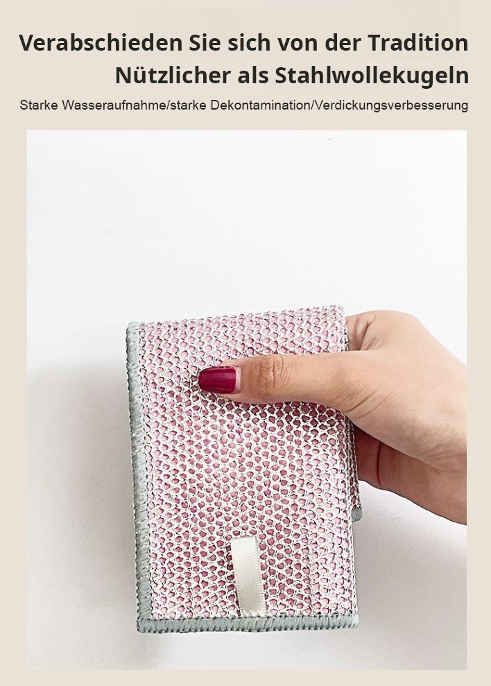Praktisches Reinigungstuch für Haushalt und Küche