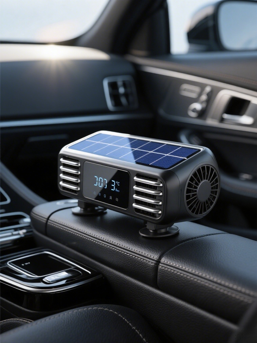 Třístupňové nastavení ventilátoru automobilu