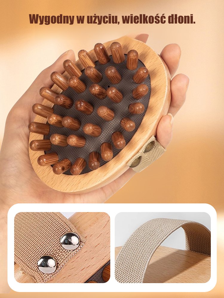 Poduszka powietrzna do masażu meridianów [z dołączonym olejkiem eterycznym rozgrzewającym]