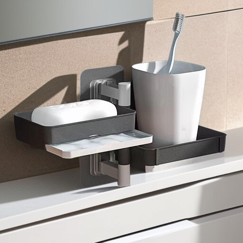 화장실 펀치 면제 벽걸이식 아스팔트 비누함