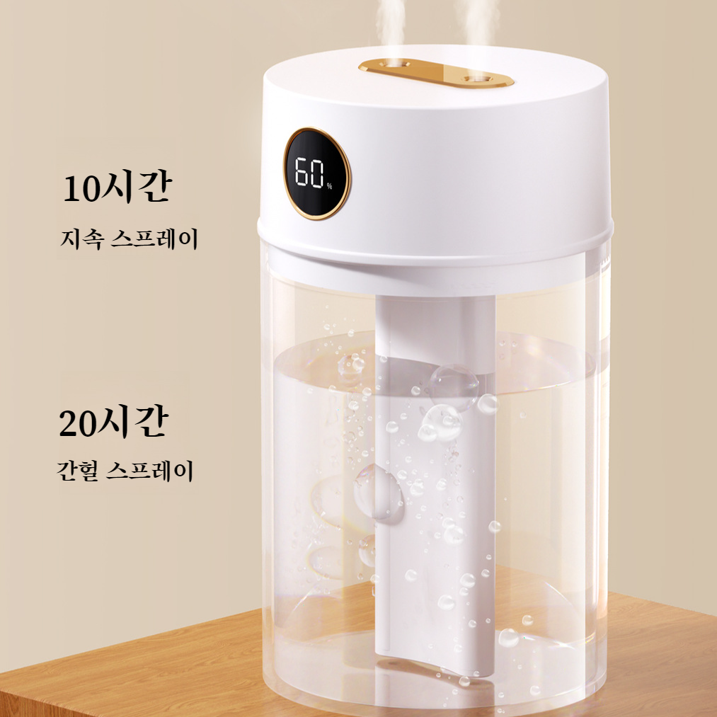 침실 탈취기 빅 미스트 더블 스프레이 가습 무음 디퓨저 스프레이 수분 Usb 충전 탈취기