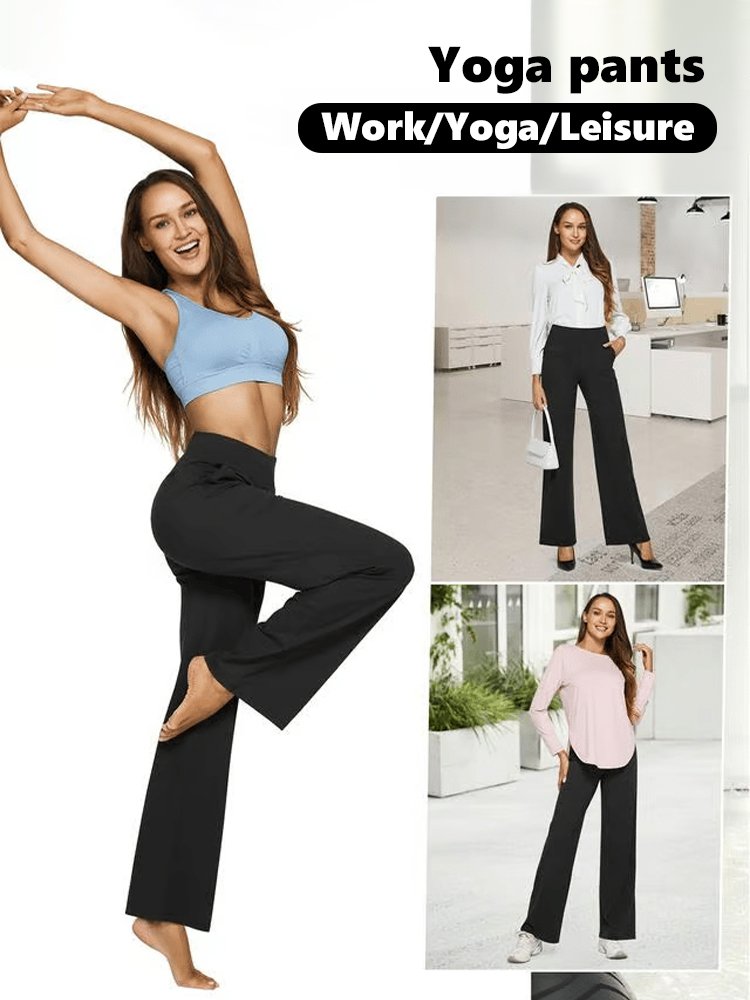 Loose high waist business casual yoga pants