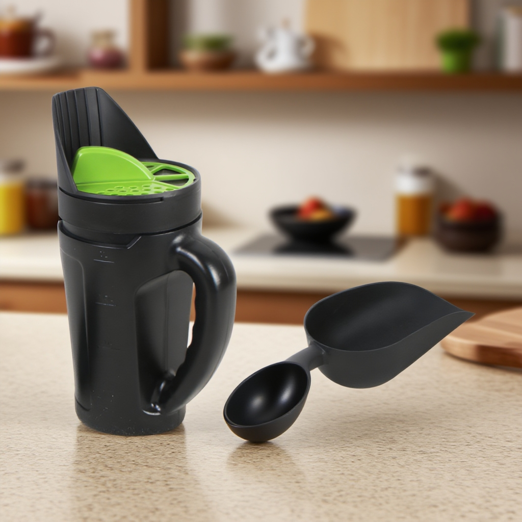 Garten Rasen Gemüse Saatgut Sämaschine Aussaattopf 2,5L Aussaattopf + Aussaatschaufel Gartenarbeit L