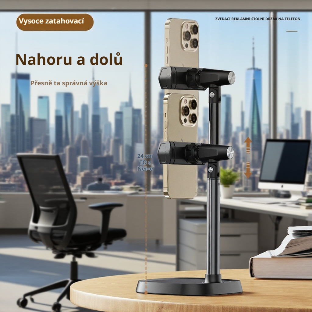 Univerzální držák na mobil s 360° rotací