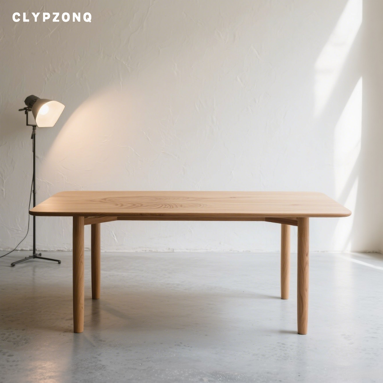 木製テーブルの天板の質感