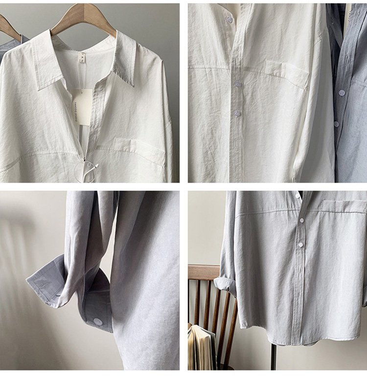 【オーバーサイズシャツ】大人女子のシンプルコーデにオススメのitem♪