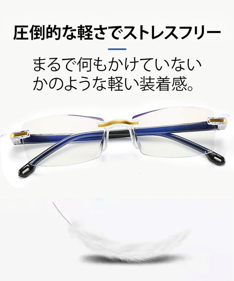 遠近両用シニアグラス