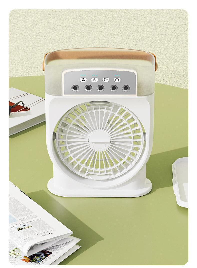 5穴スプレーファンの多方向冷却イメージ