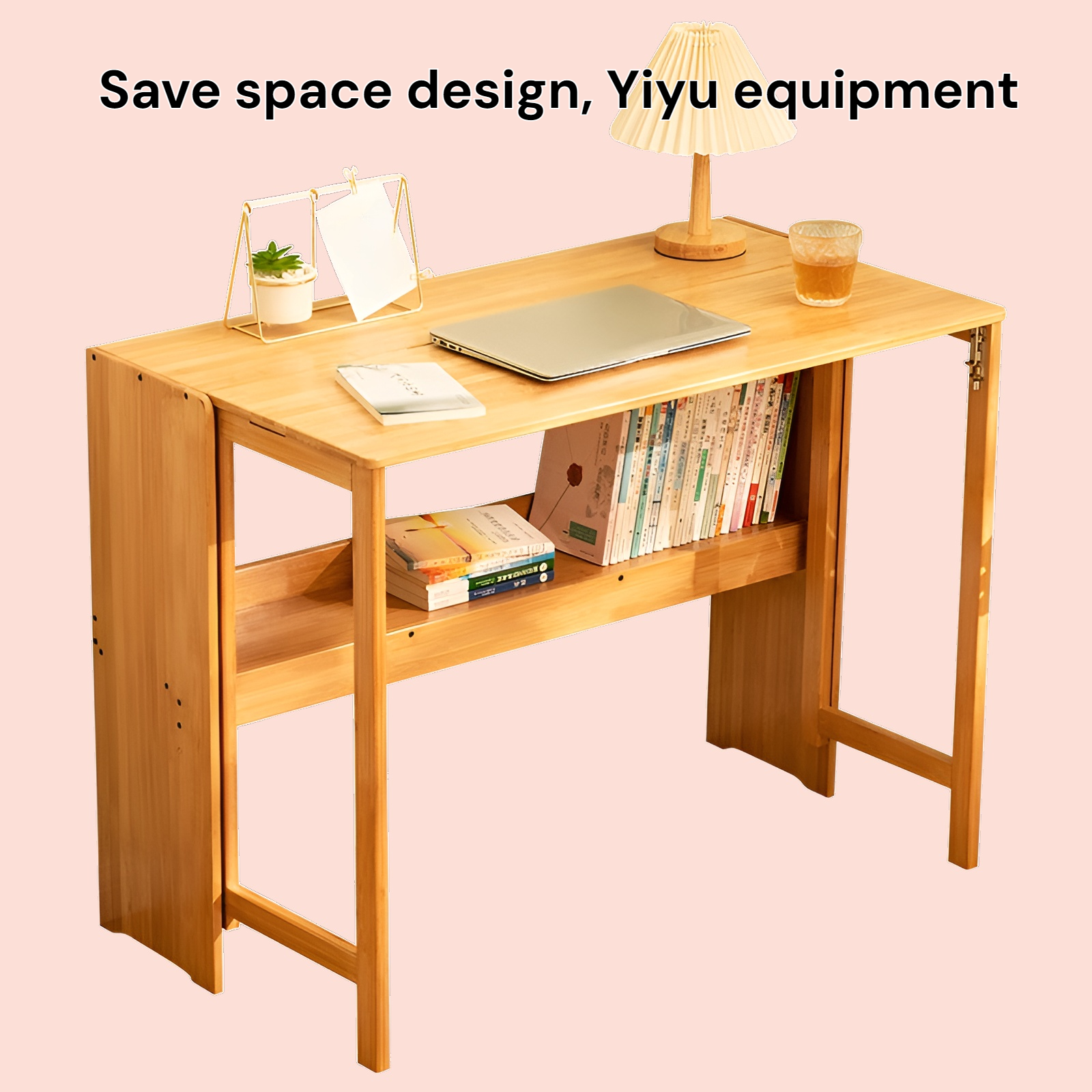 JMY-Foldable Computer Table Home Desktop Desk Simple Office Desk Bedroom Workbench Simple Study Desk