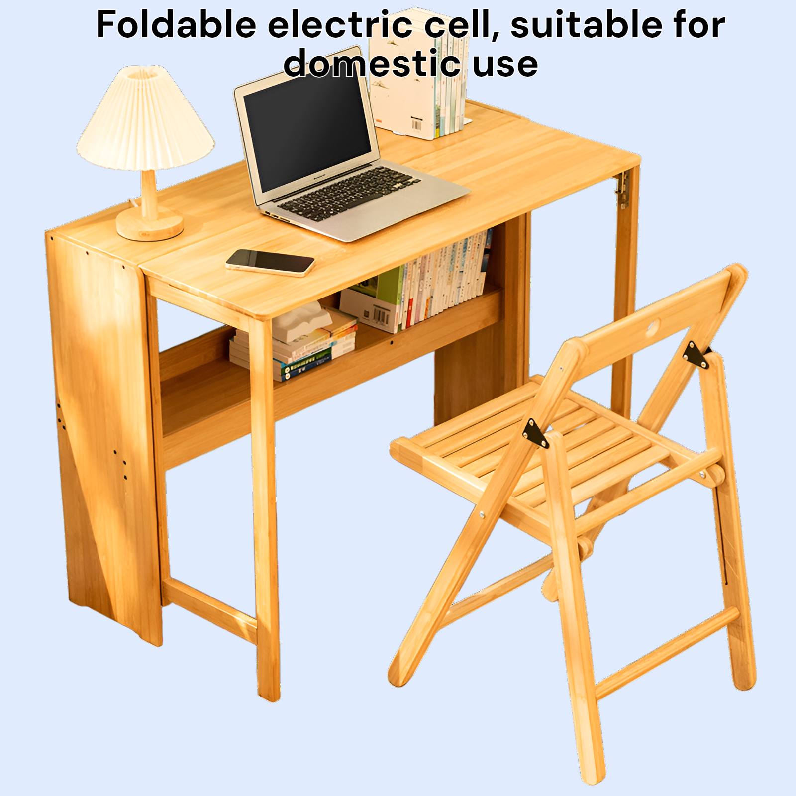 JMY-Foldable Computer Table Home Desktop Desk Simple Office Desk Bedroom Workbench Simple Study Desk