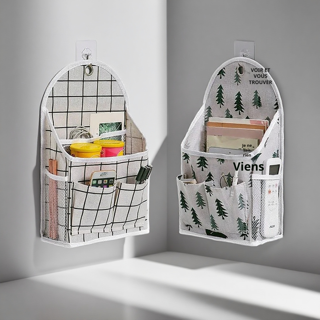 Sac de Rangement en Tissu Mural 
