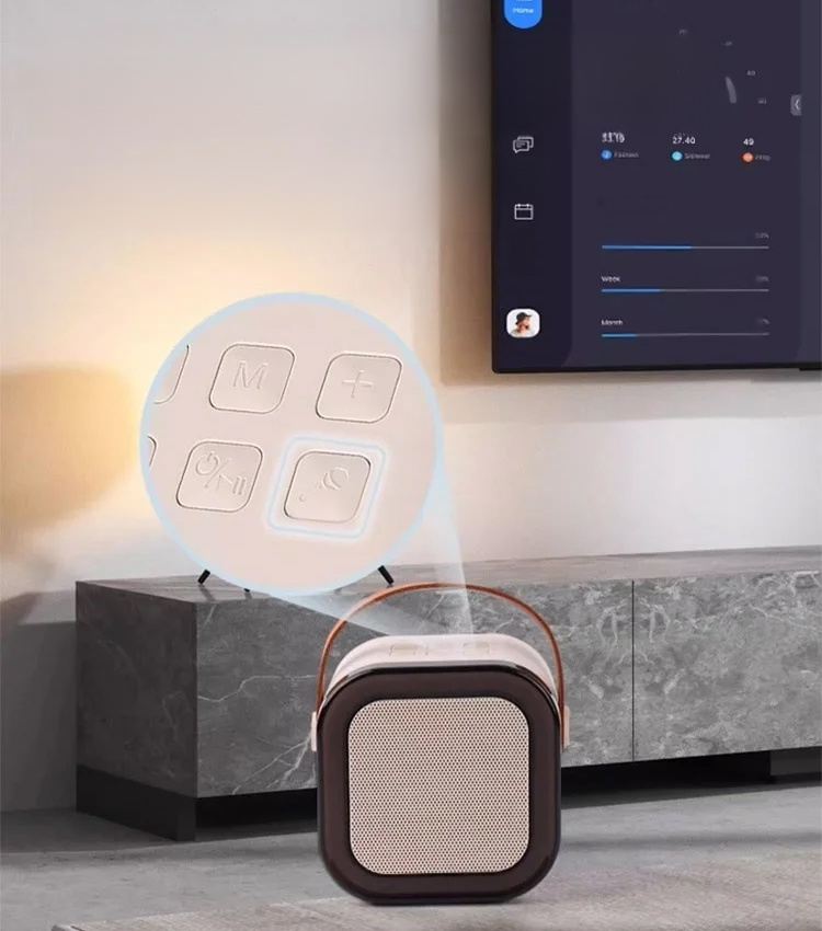 Portable Wireless Karaoke Speaker with Mic