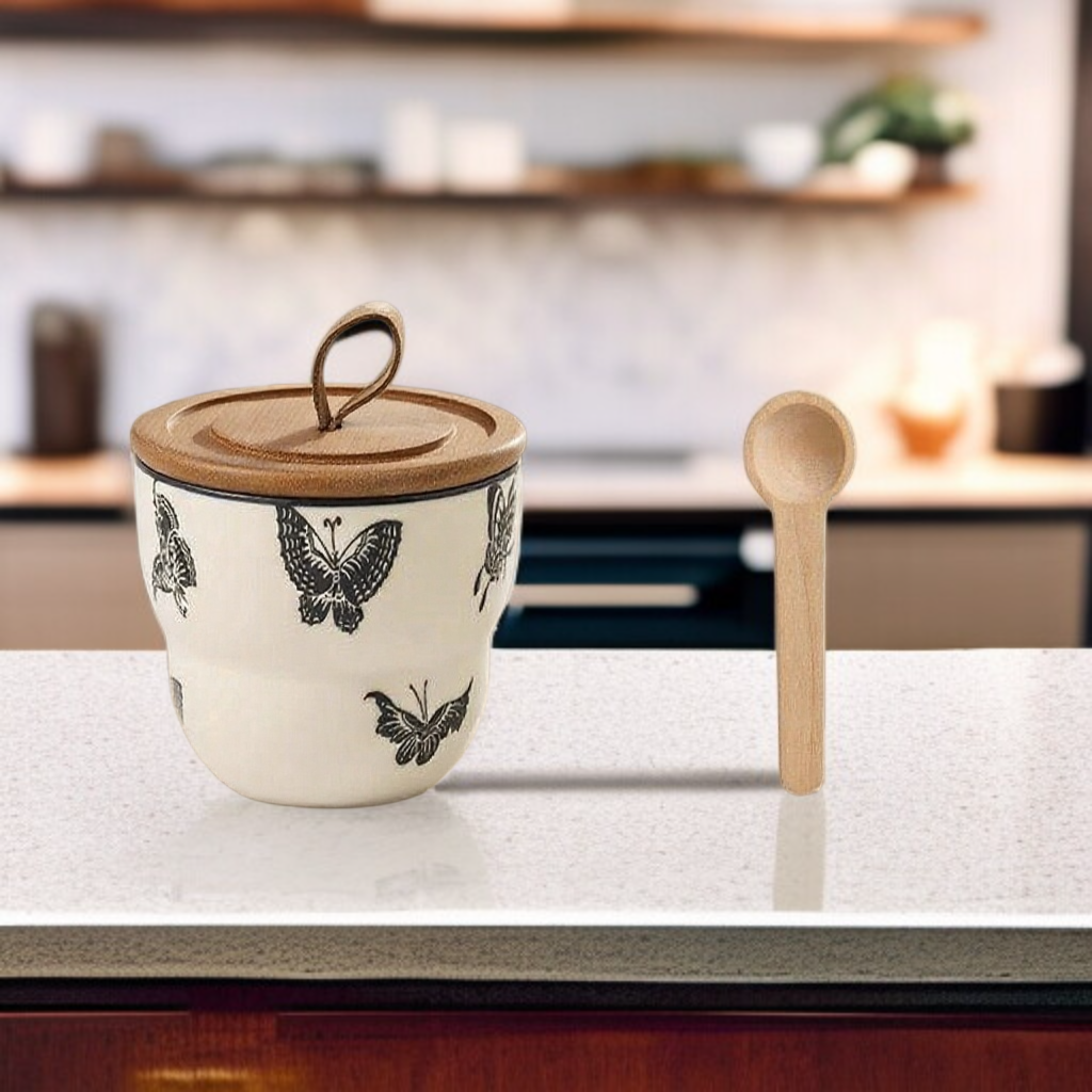 주방 내고온 세라믹 조미료 탱크