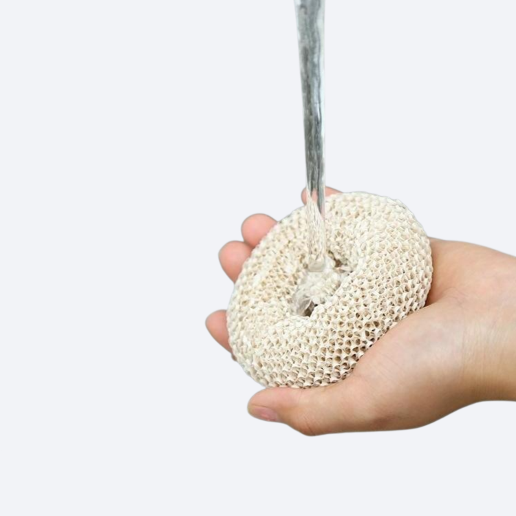 주방 긴 손잡이 대나무 섬유 냄비 브러시