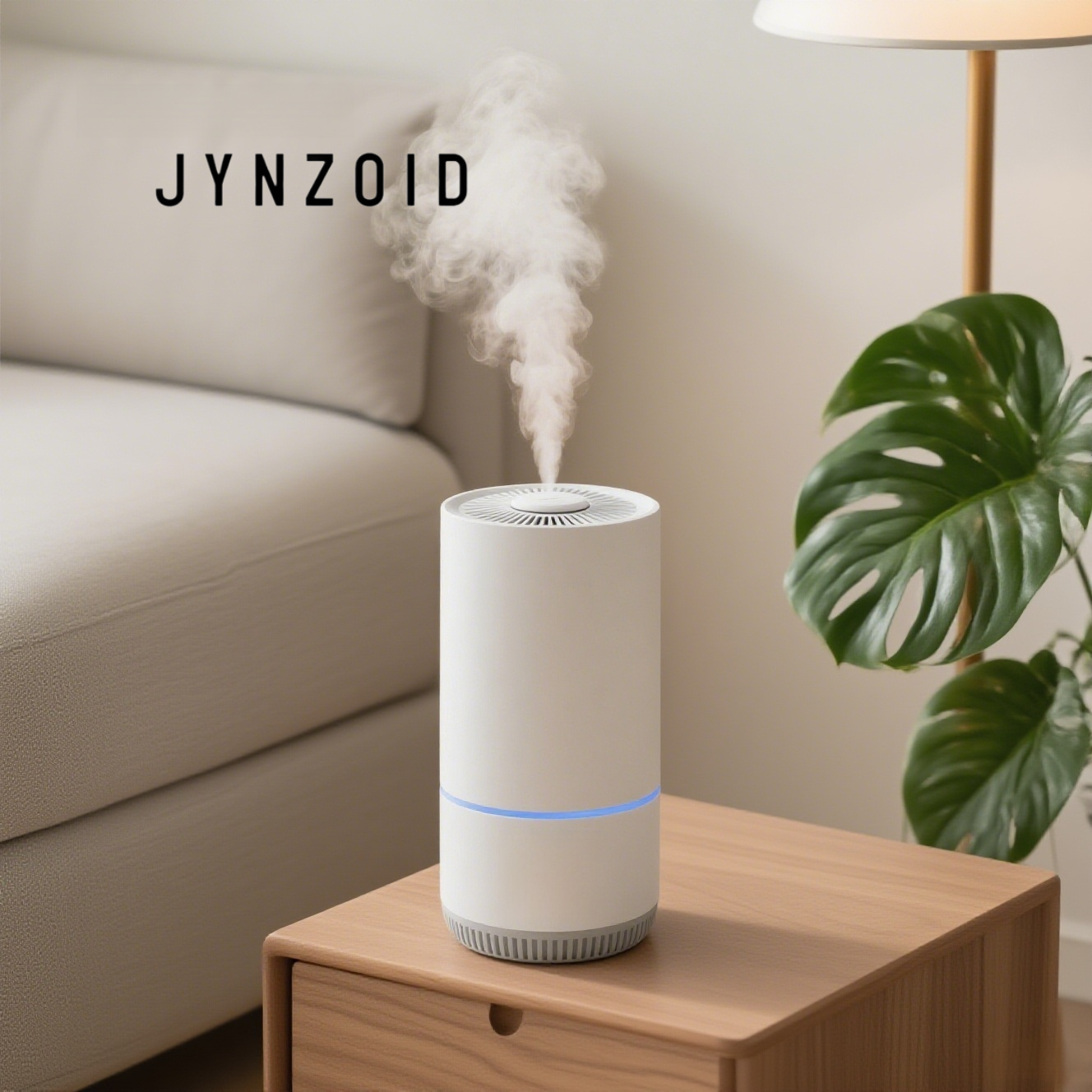 심플한 디자인의 초음파 화이트 가습기