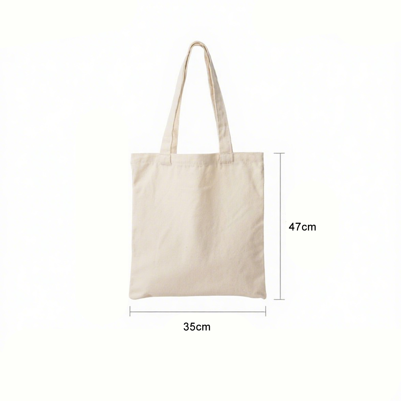 Robuste Canvas-Tragetasche für den täglichen Gebrauch