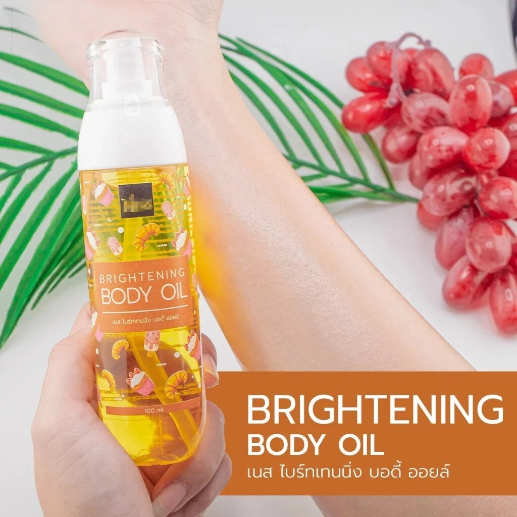 น้ำมันบำรุงผิวกายเพิ่มความชุ่มชื้นและไวท์เทนนิ่ง