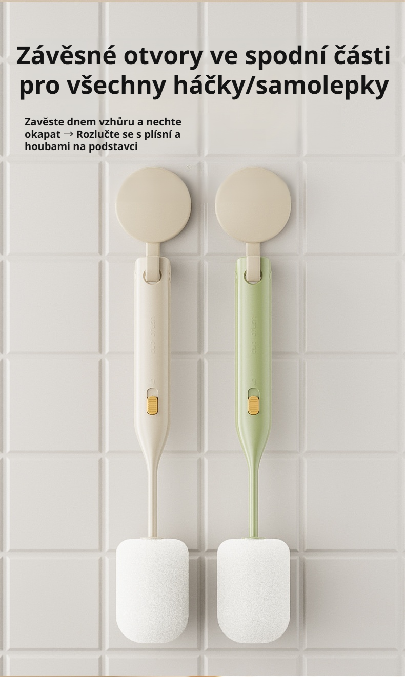 Odolná a dlouhotrvající houba na čištění