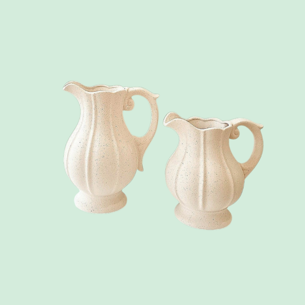 펜션 가정용 도자기 꽃병 수경 장식 연장 꽃꽂이 꽃병 카페 주전자 생활용품