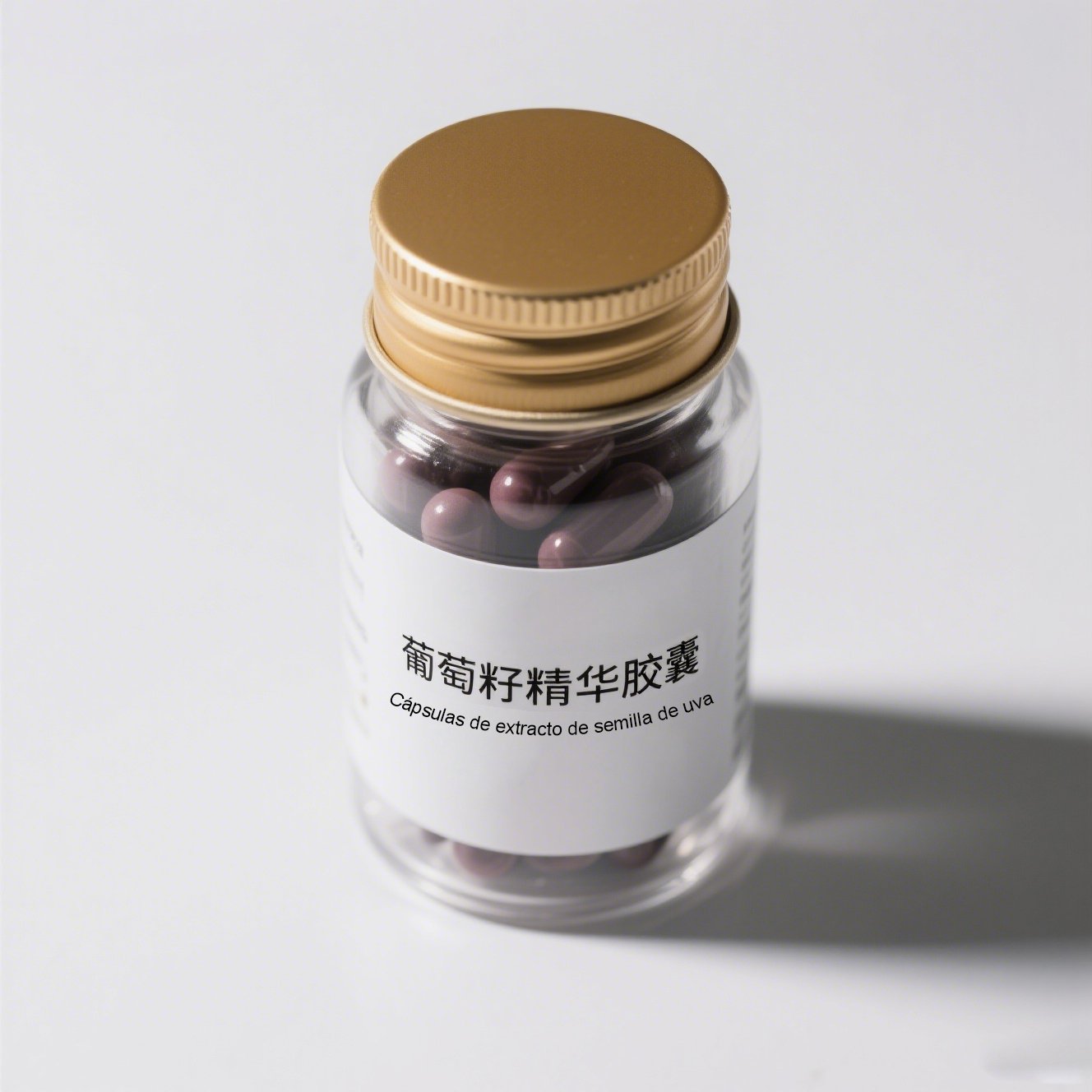 Suplemento antioxidante natural de semilla de uva