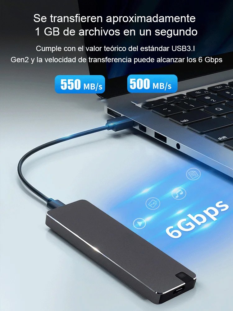  Disco Duro de Estado Sólido Móvil