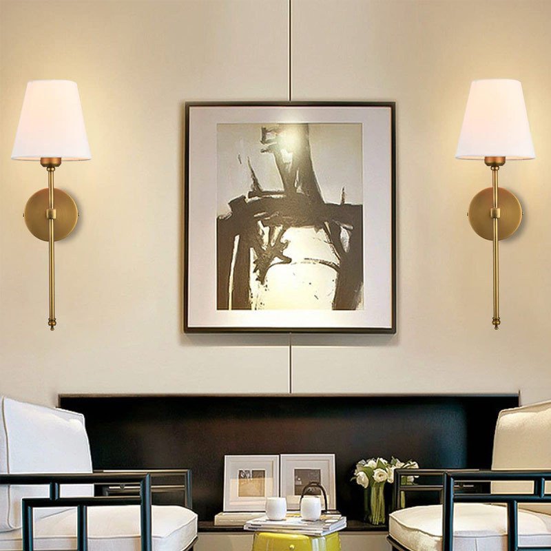 리모컨 포함 실내 벽조명 세트