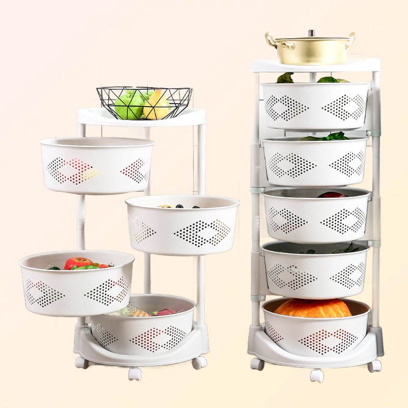 주방 다층 수납 선반