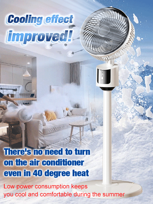 Ultra-quiet floor-standing energy-saving circulation fan