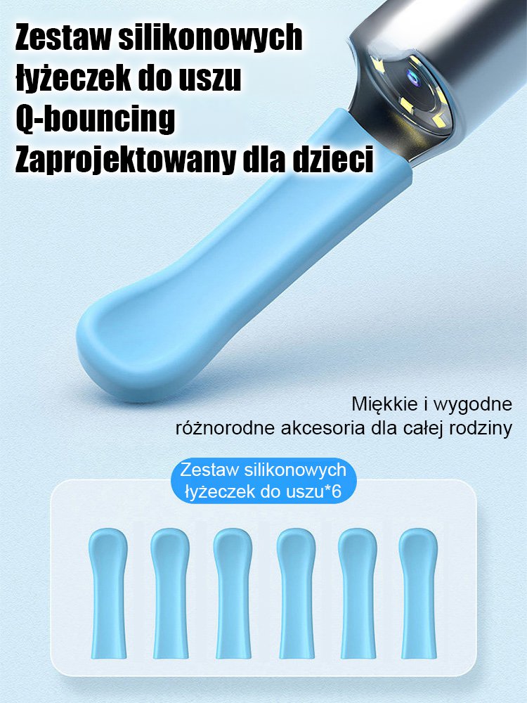 Inteligentny wizualny pręt do wybierania ucha