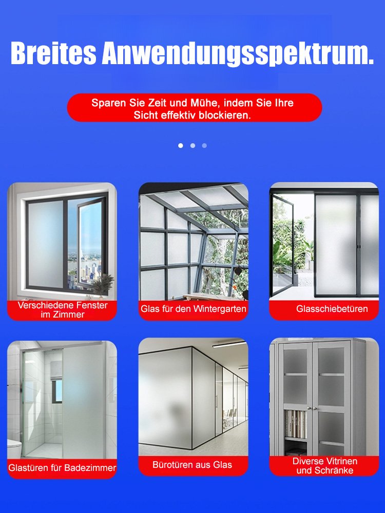 Durchscheinende, matte Anti-Peep-Farbe