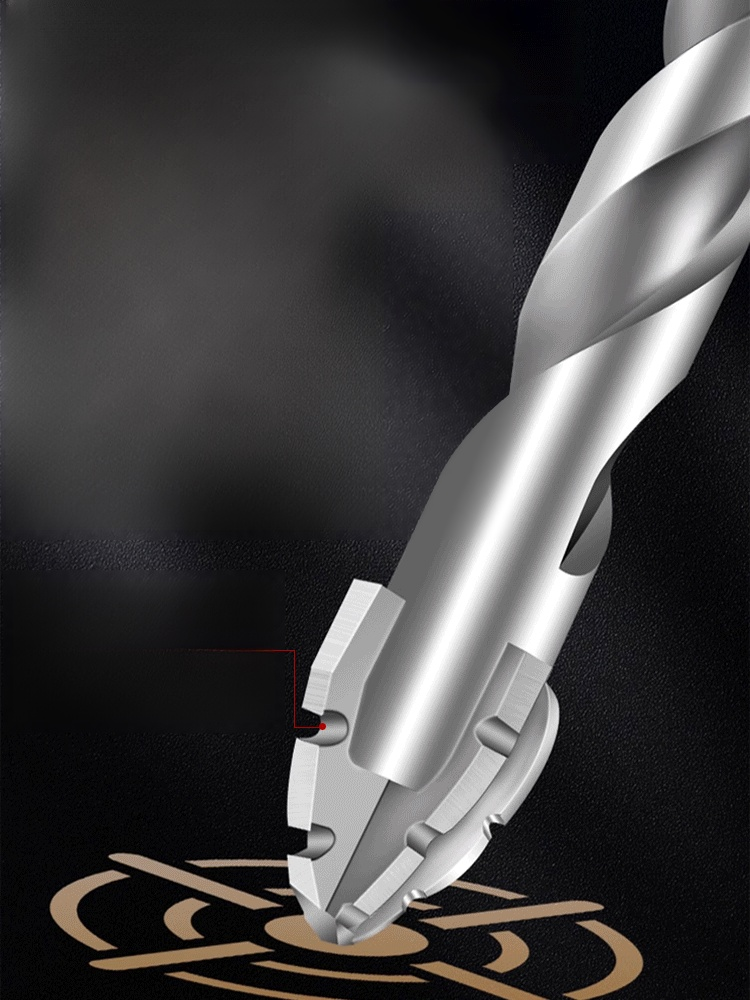 ดอกสว่านเซรามิกฟันเลื่อยสี่คม