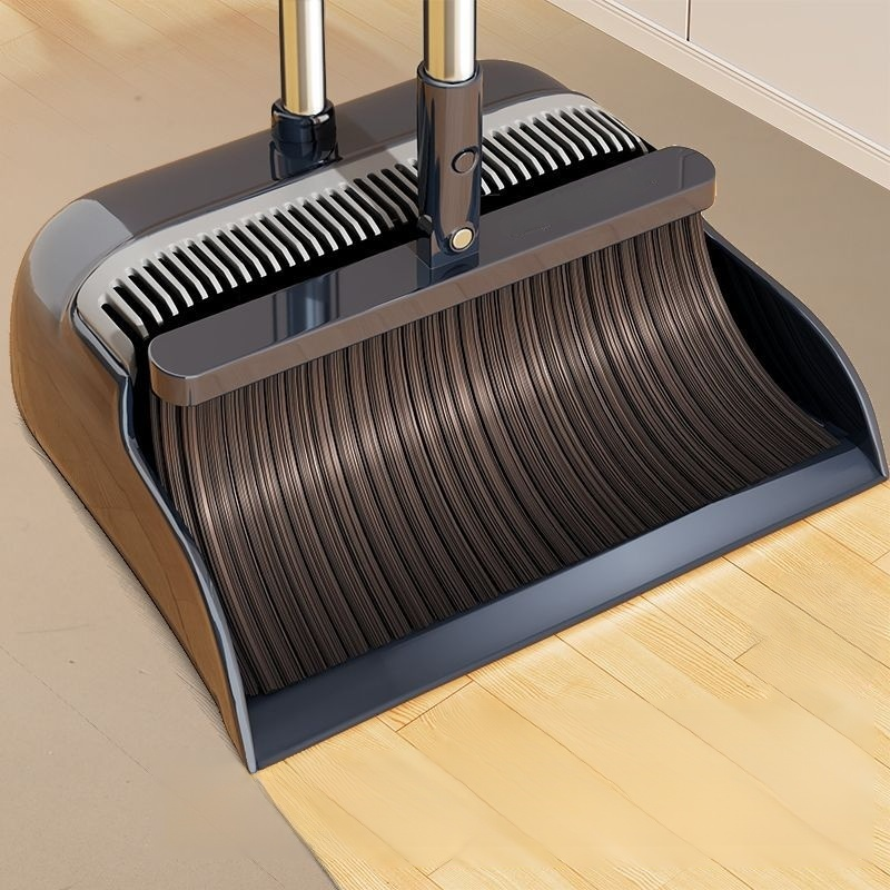 Jiabangshou新しいほうきとちりとりセット全体画像