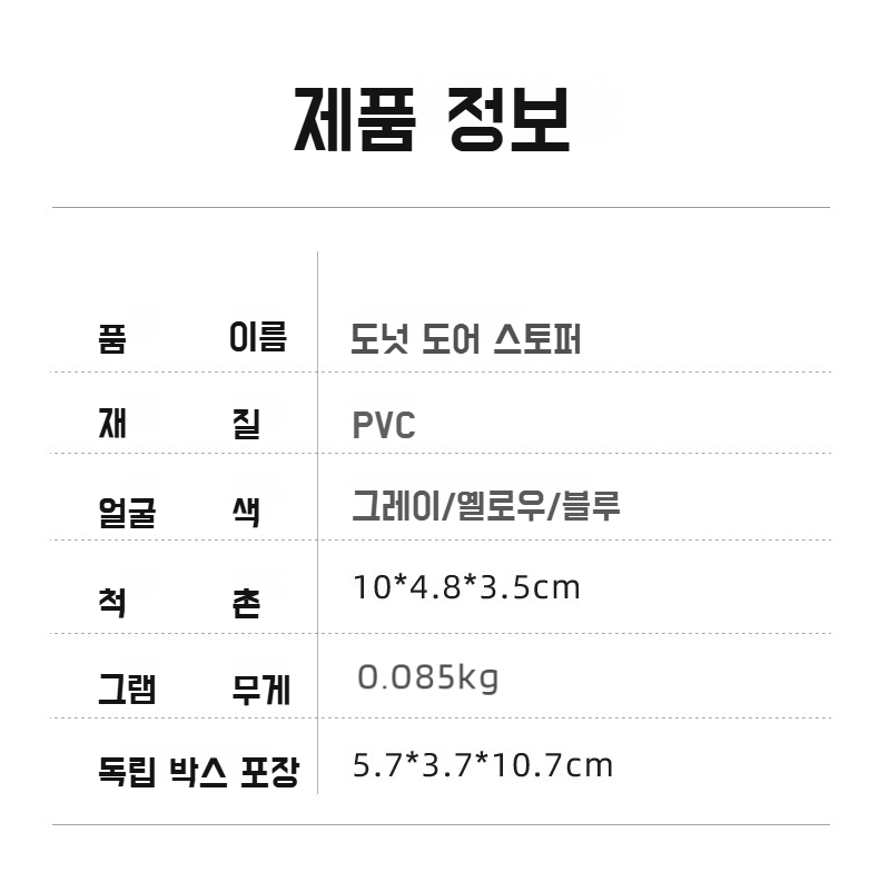 충돌방지 기능의 이동식 거실 안전도어 플러그