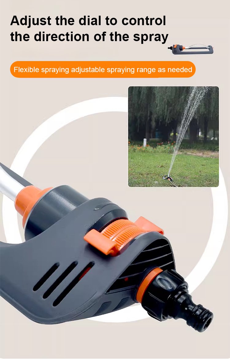 Durable garden sprinkler suitable for various plants