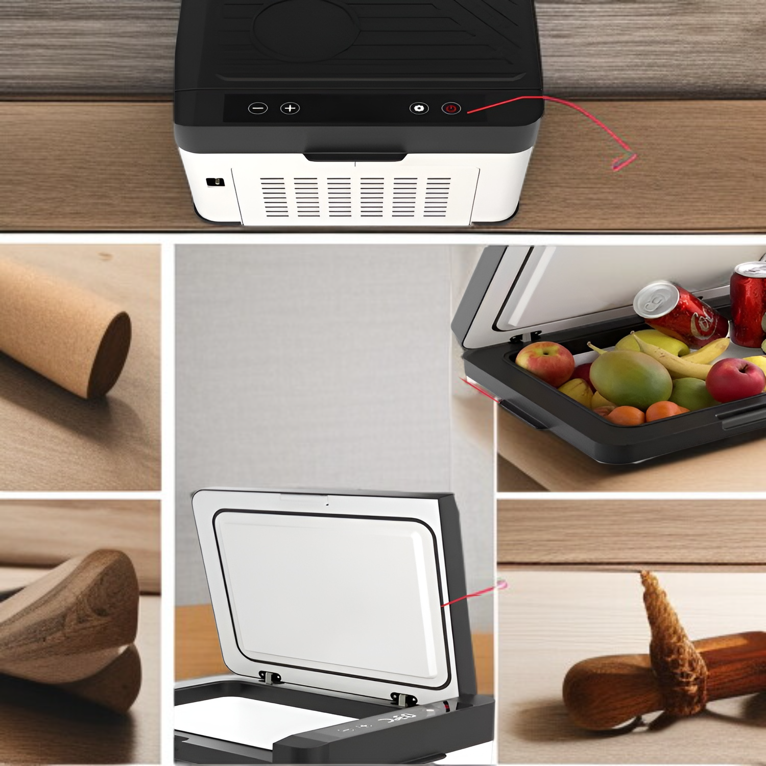 車載用冷蔵庫 12V/24V 両用 圧縮機式 冷蔵・冷凍 小型冷蔵庫