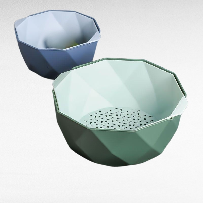 야채 싱크대와 배수 바구니 전체 세트