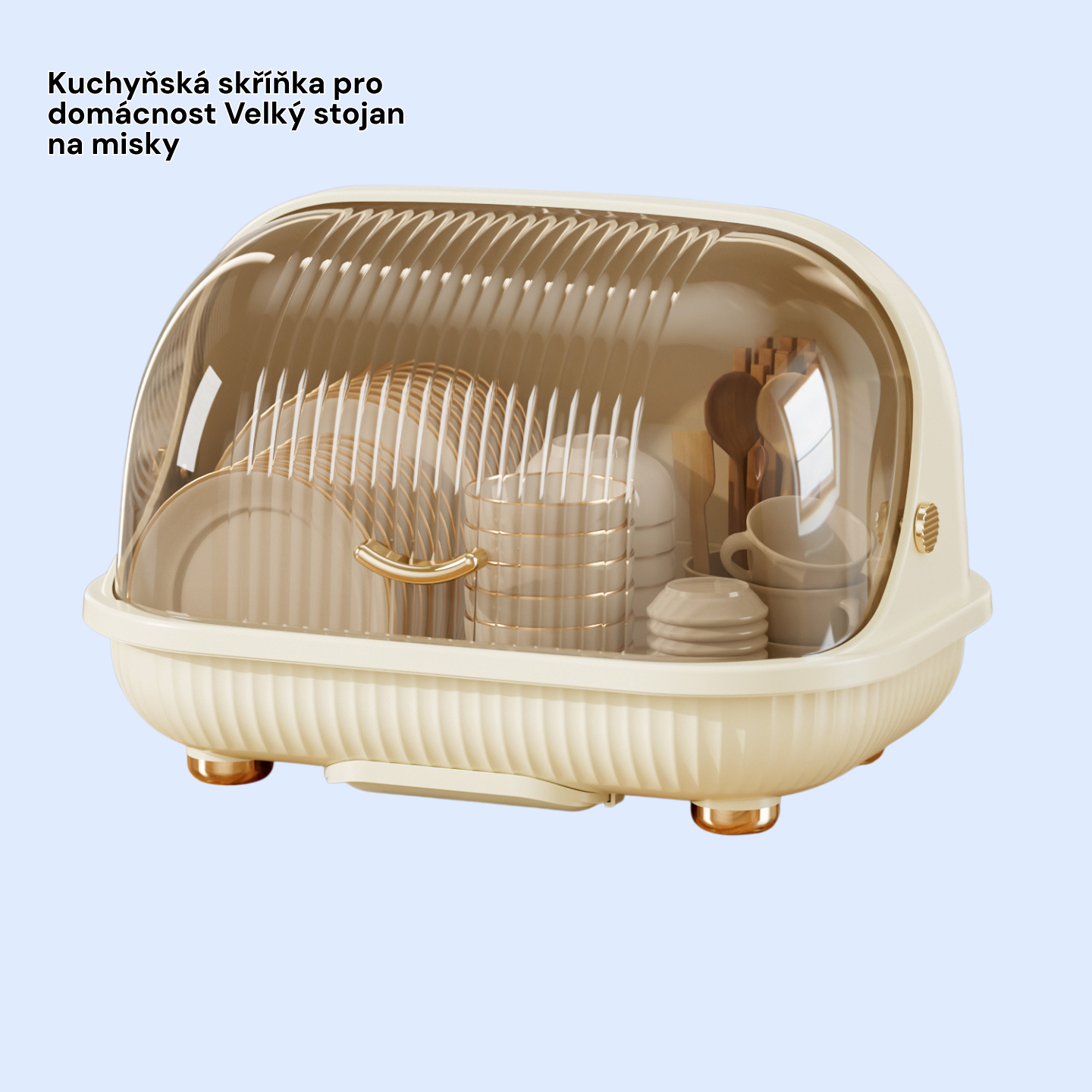 Kuchyňská skříňka pro domácnost Velký stojan na misky