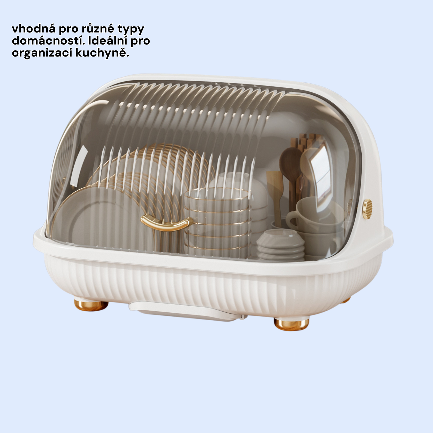 Kuchyňská skříňka pro domácnost Velký stojan na misky