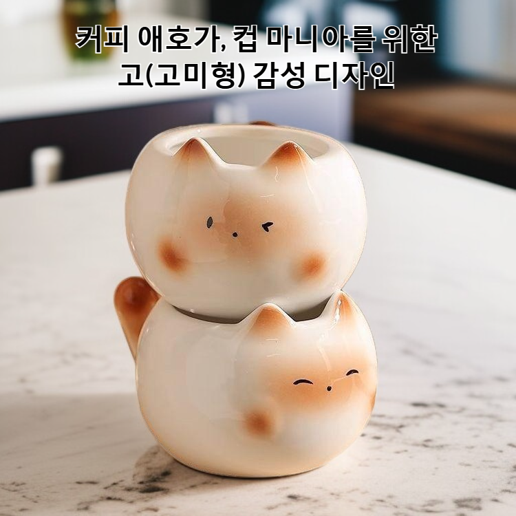 세라믹 커피잔